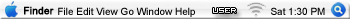 Mac OS X User v3 (Curved upper corners)