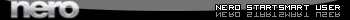 Nero StartSmart UserBar