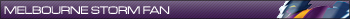 NRL Melbourne Storm Fan