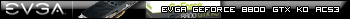 EVGA GeForce 8800 GTX KO ACS3