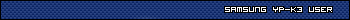 Samsung YP-K3 User (animated)