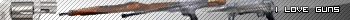 I love weapons