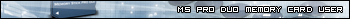 Memory Stick Pro Duo user