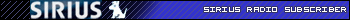 SIRIUS Radio Subscriber
