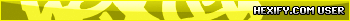 Hexify.com Userbar Yellow