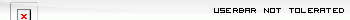 not tolerated userbar