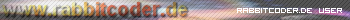 Rabbitcoder.de User Bar