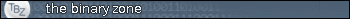 the binary zone (animated)text