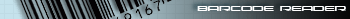 Barcode reader userbar