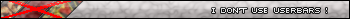 I don't use userbars !