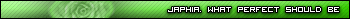 Japhia. What perfect should be