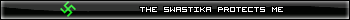 the swastika protects me