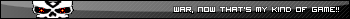 war