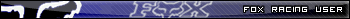 Fox Racing User Userbar by GiBR