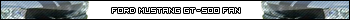 Ford Mustang GT-500 Fan (Transparent Center) v. 2