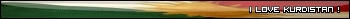 I Love Kurdistan Userbar by serhildane