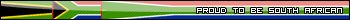 proud to be south african