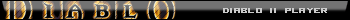 Diablo II Player