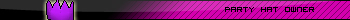 Party Hat Owner Userbar