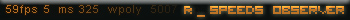 R_speeds obserbver