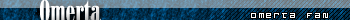 Omerta Fan Userbar Dark Blue