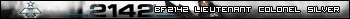 Battlefield 2142 Lieutenant Colonel Silver