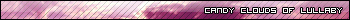 Candy clouds of lullaby