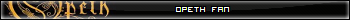 Opeth  userbar