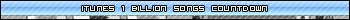 iTunes 1 Billion Songs Countdown User Bar