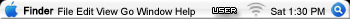Mac OS X User v3 (Curved upper corners)