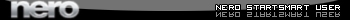 Nero StartSmart UserBar
