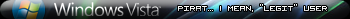 Windows Vista Pirat... User(round corners)
