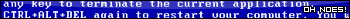 the Blue Screen of Death