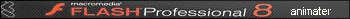 flash pro 8 animater