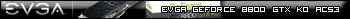 EVGA GeForce 8800 GTX KO ACS3