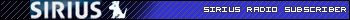 SIRIUS Radio Subscriber