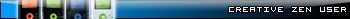 Creative Zen Userbar