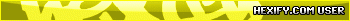 Hexify.com Userbar Yellow