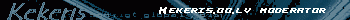 Kekeris moderator