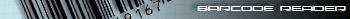 Barcode reader userbar