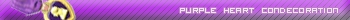 purple heart condecoration