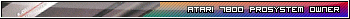 Atari 7800 ProSystem owner