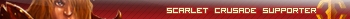 Scarlet Crusade Supporter