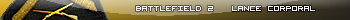 BF2 lance corporal rank bar