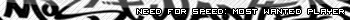 Need For Speed: Most Wanted player