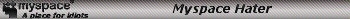 Myspacehater black 3