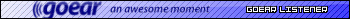 Userbar goear online mp3 music listen audio sharing youtube goear.com www.goear.com share